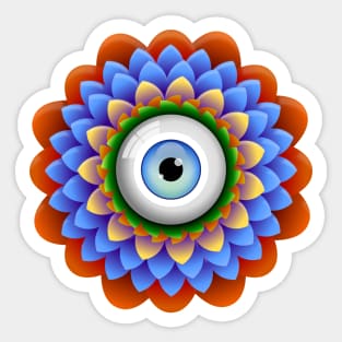 Eye Mandala Sticker